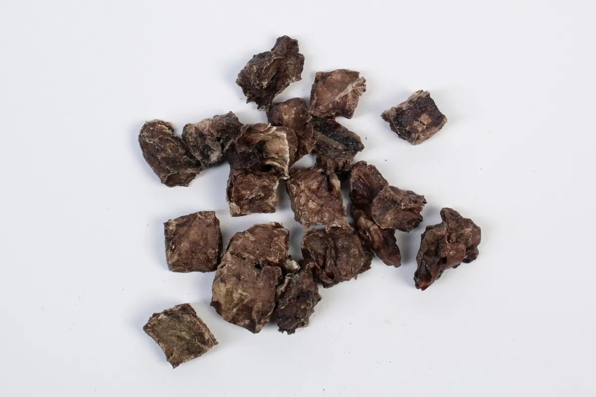 Hirsch-Lunge Würfel klein – für Hunde mit Wild, natureDOGproducts
