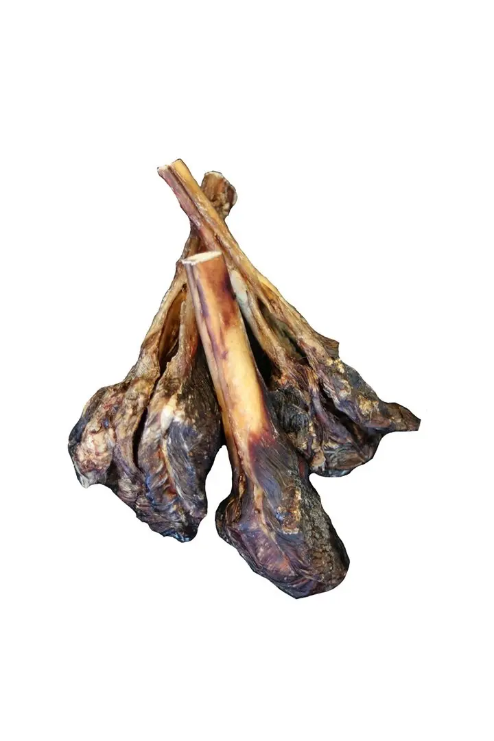 O.-Ziemer-Stücke mit Fleisch XXL, ca. 20 cm – für Hunde mit Rind, natureDOGproducts