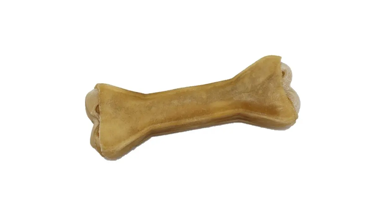 Classic - Rinderhaut pur 12 cm (50g) (m. E.) – für Hunde mit Rind, kauhelden