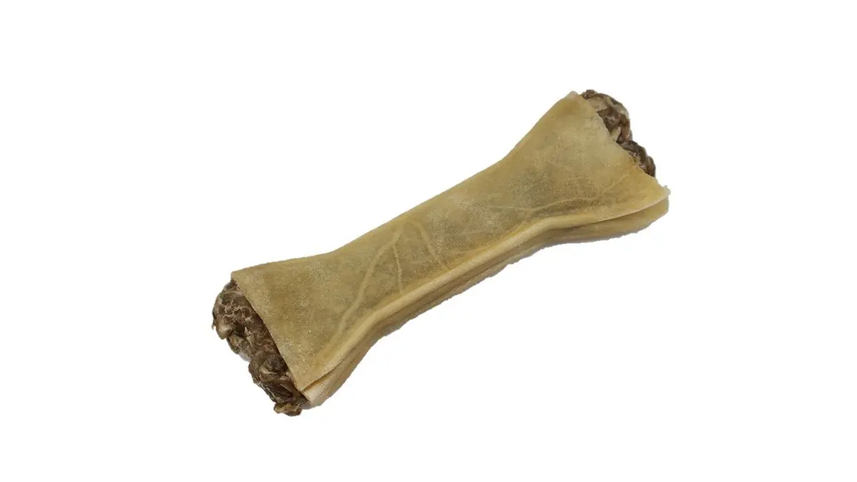 DarmVital - Rinderhaut mit Pansen 12 cm (55g) (m. E.) – für Hunde mit Rind, kauhelden