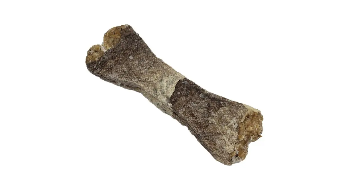 EnergyPlus - Rinder- und Dorschhaut 22 cm (210g) (m. E.) – für Hunde mit Fisch, kauhelden
