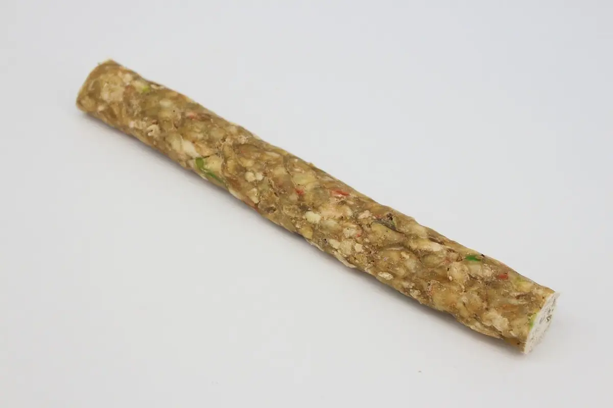 VitaStick - Rinderhaut mit Vitamin Mix 20 cm/Ø 20 mm (46g), 350 St (o.E.) – für Hunde mit Rind, kauhelden