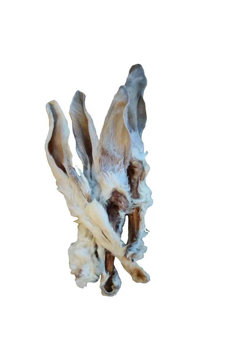 Kaninchen-Ohren mit Fell – für Hunde mit Kaninchen, natureDOGproducts
