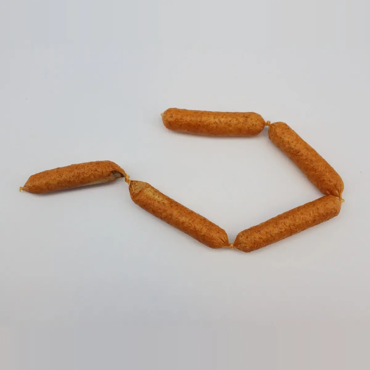 Pflanzlich gefüllte Würstchen ca. 9 cm / 9g – für Hunde mit Rind, natureDOGproducts