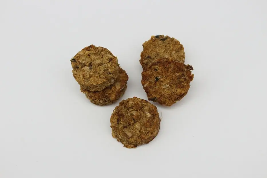 Lachs-Fleisch Taler Ø ca. 3 cm – für Hunde mit Fisch, natureDOGproducts