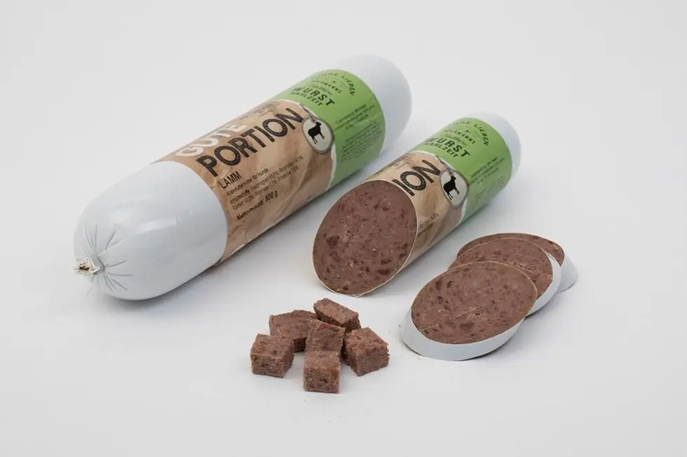 Lamm-Fleisch Würste – für Hunde mit Lamm, Gute Portion