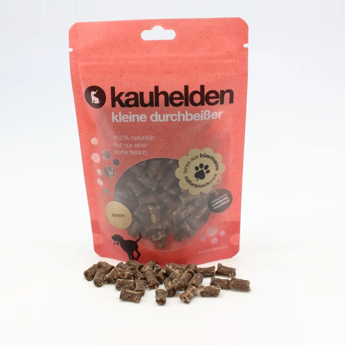 Kleine Durchbeißer Lamm (Minis rund) – für Hunde mit Lamm, kauhelden