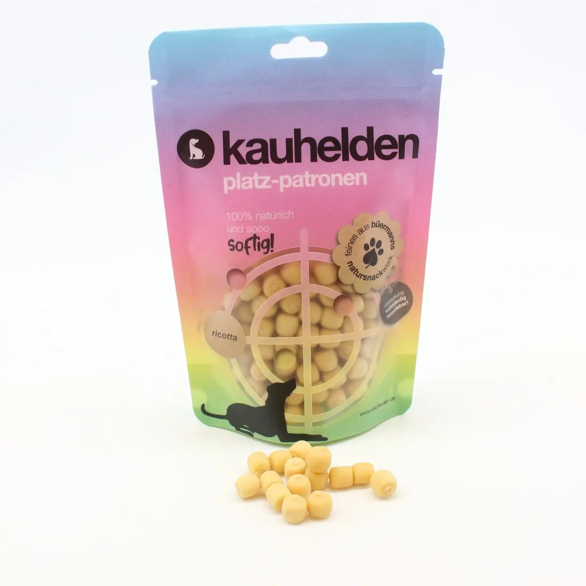 Platz-Patronen Ricotta (Soft-Perlen), kauhelden