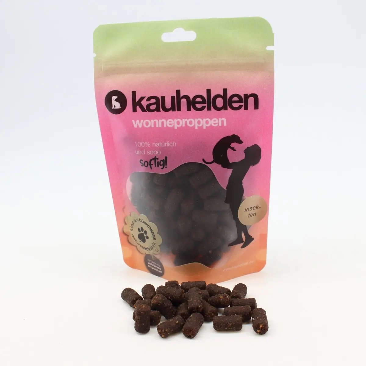 Wonneproppen Insekten (Soft-Happen) – für Hunde mit Insekt, kauhelden